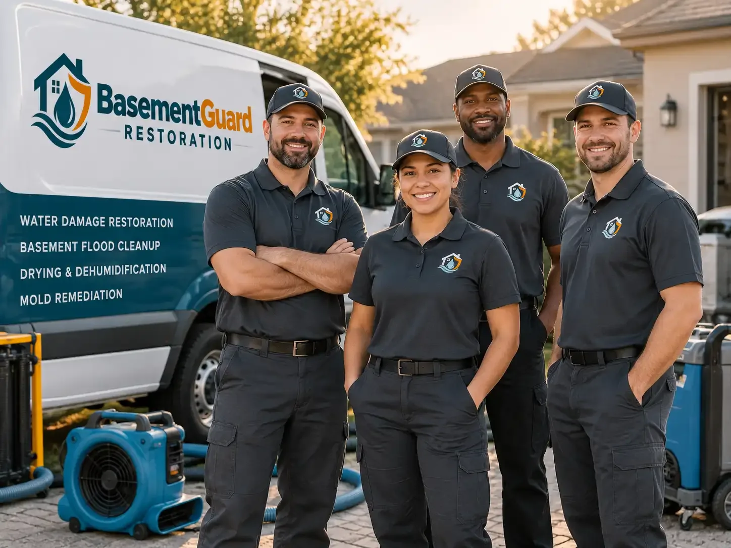 Basement Water Damage Restoration company in Wickett, TX